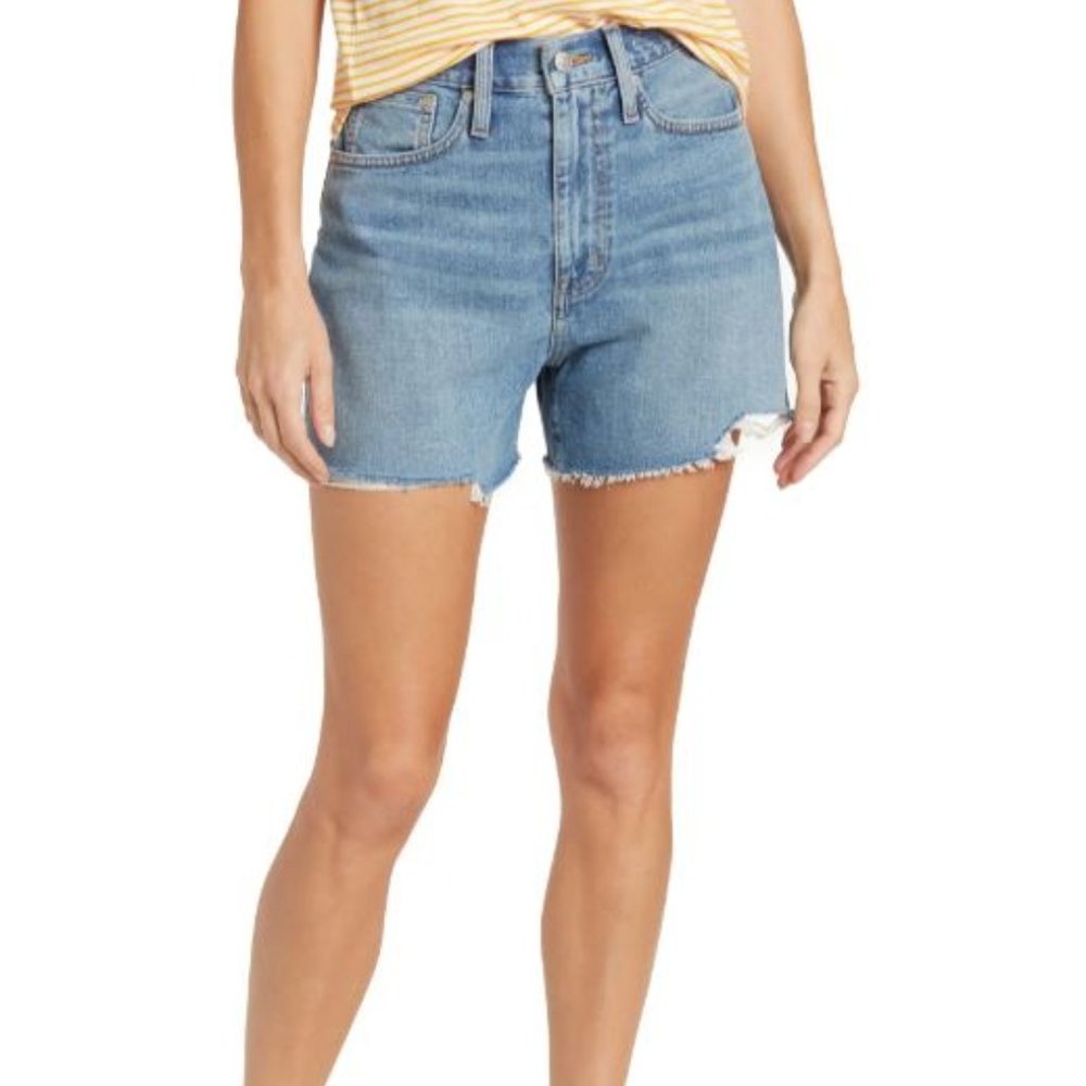 Madewell The Mom Jean Short 31